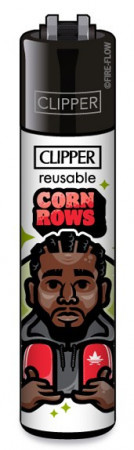 Clipper Feuerzeuge Men Haircut Corn Rows
